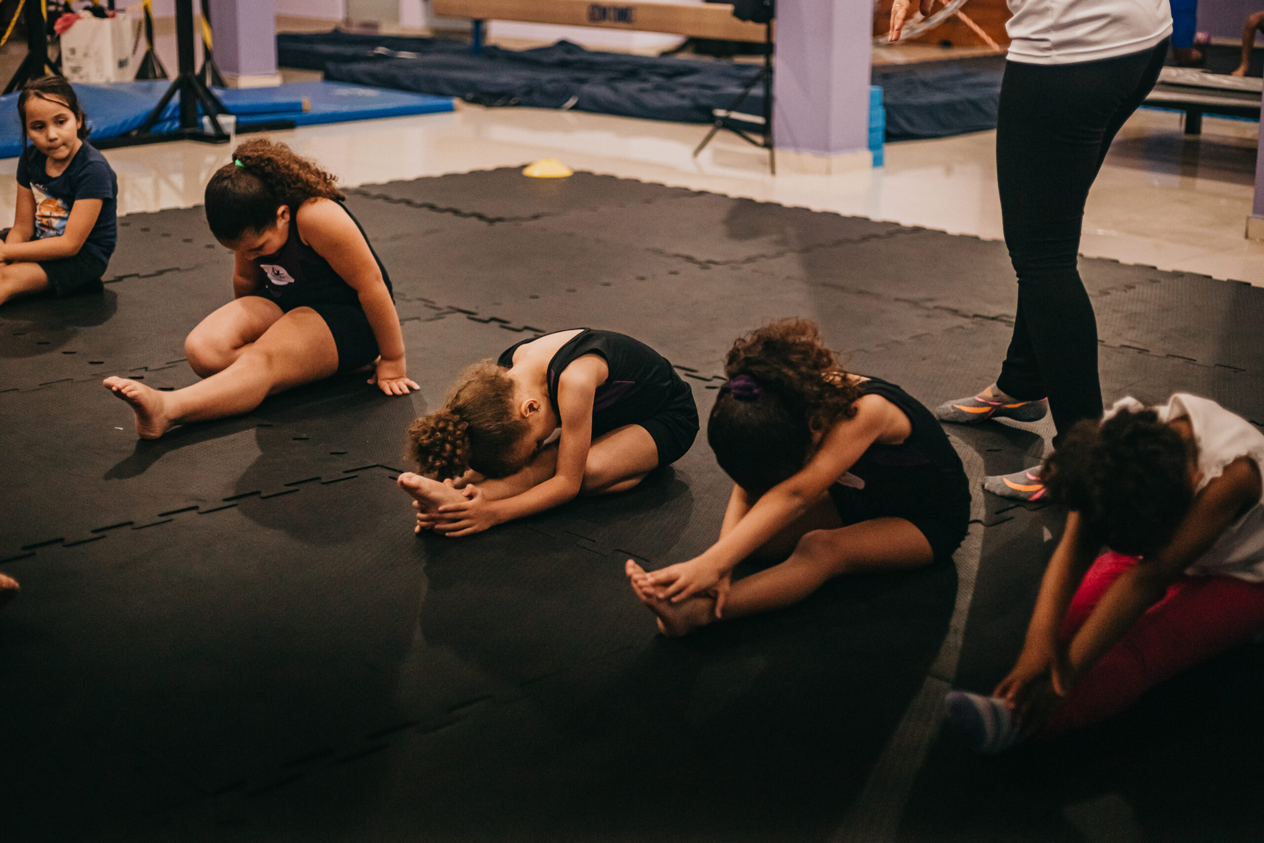 foto crianças aquecimento